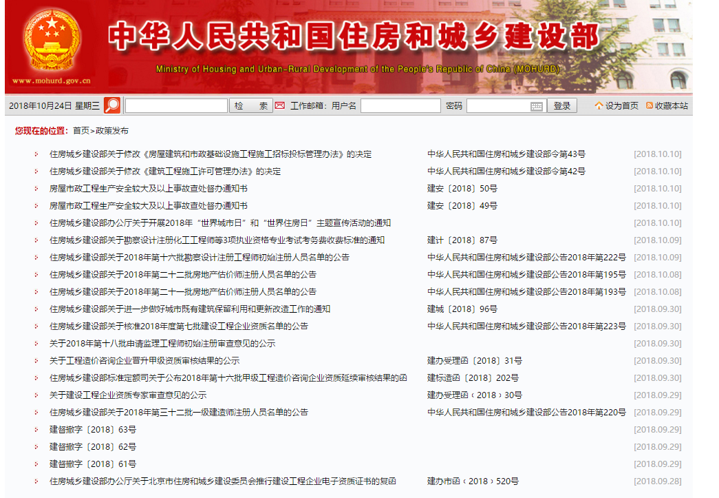 住建部：關于《施工招投標辦法》《施工許可辦法》等修改和廢止的決定